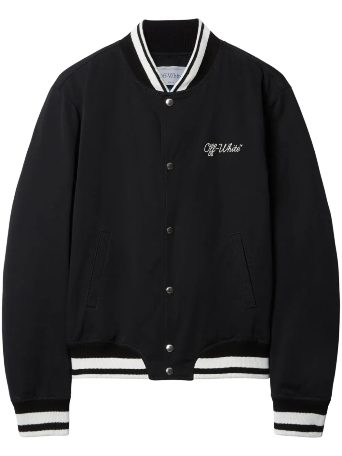 

Off-White бомбер Script, черный