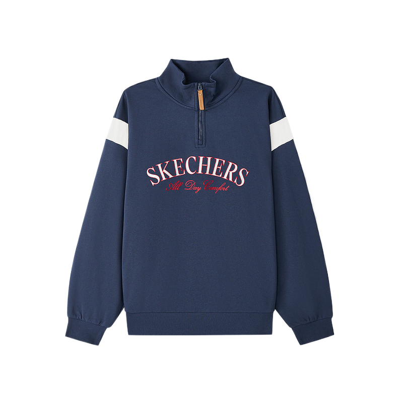 

Skechers Новогодняя толстовка унисекс темно-синего цвета, Синий, Skechers Новогодняя толстовка унисекс темно-синего цвета