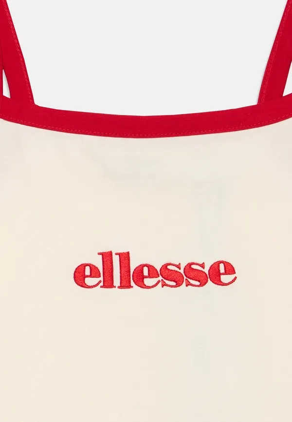 Топ Luxardo vest top Ellesse, цвет светло-бежевый/красный — фото 3