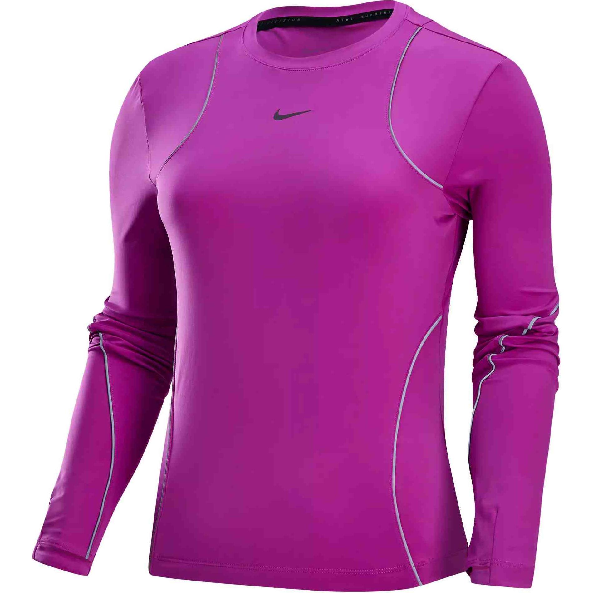 Женская фиолетовая футболка Nike Dri-Fit — фото 2