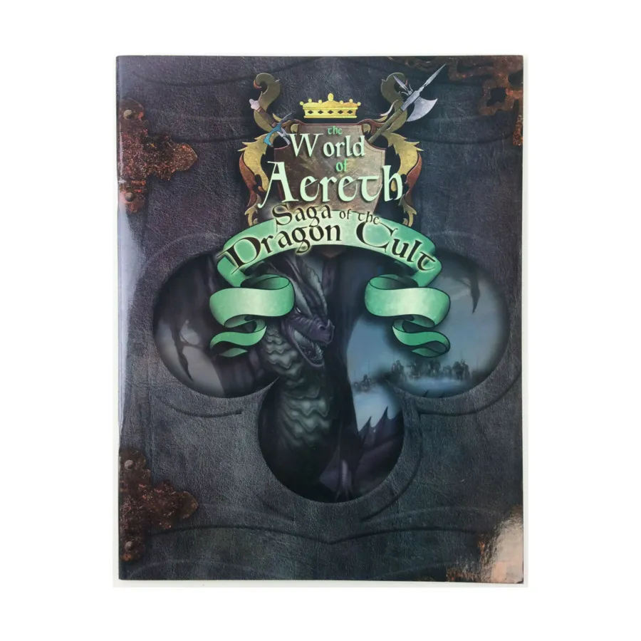 

World of Aereth - Saga of the Dragon Cult, Fifth Edition Fantasy (Goodman Games), мягкая обложка