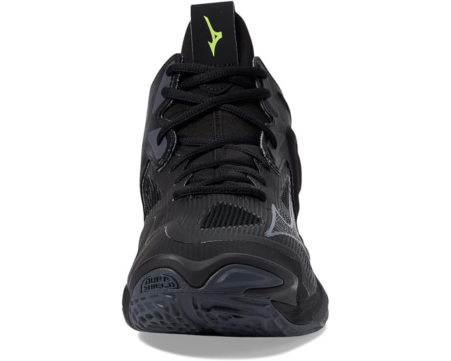 Кроссовки Mizuno Wave Momentum 3 Mid, цвет Black/Grey — фото 3