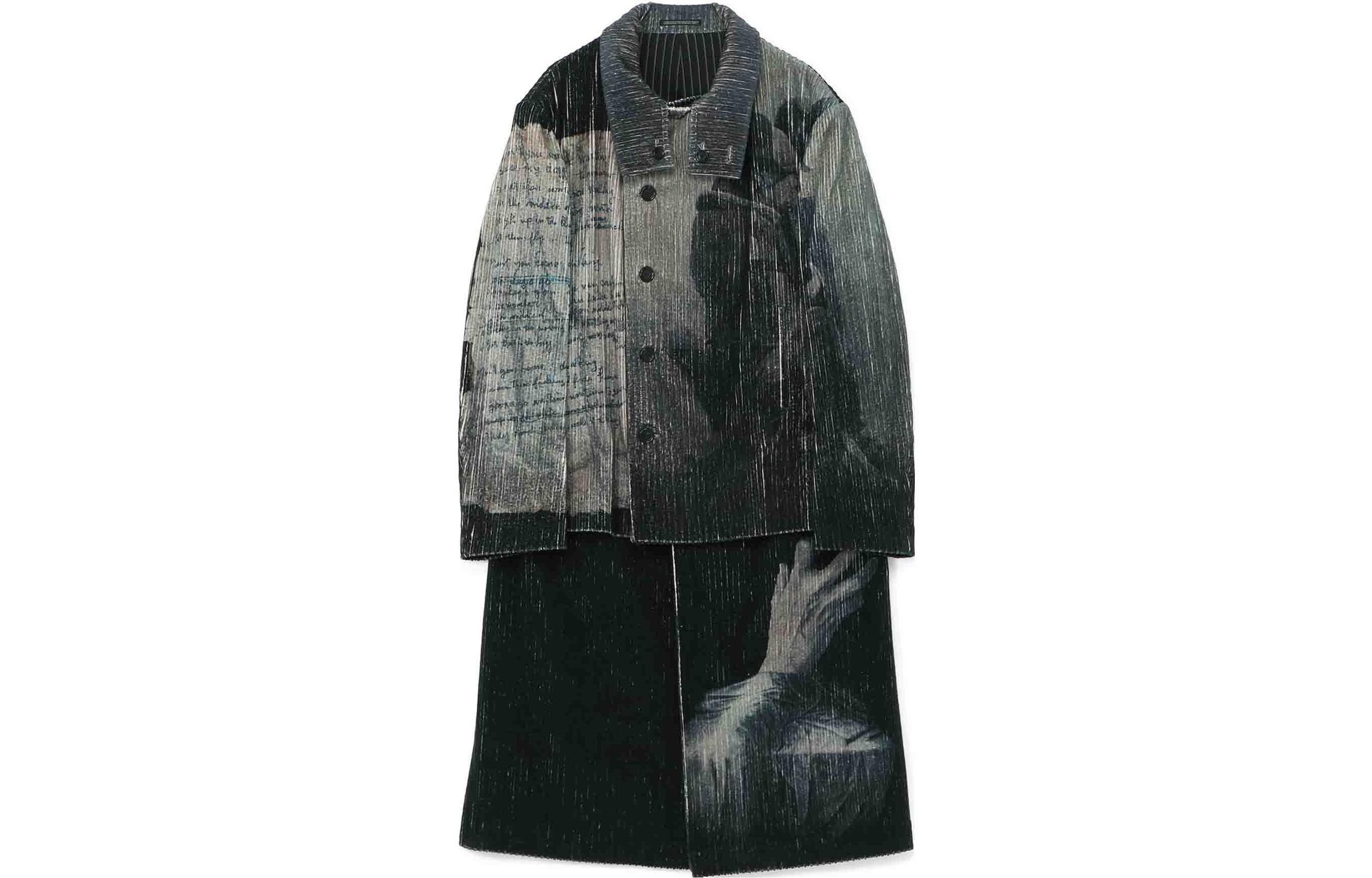 

Yohji Yamamoto Куртка унисекс сезона осень-зима 2022 серая, Gray