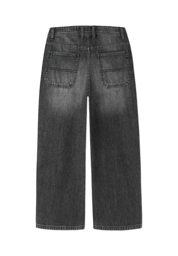 Широкие прямые джинсы Two Soon, Dark Grey Denim — фото 2