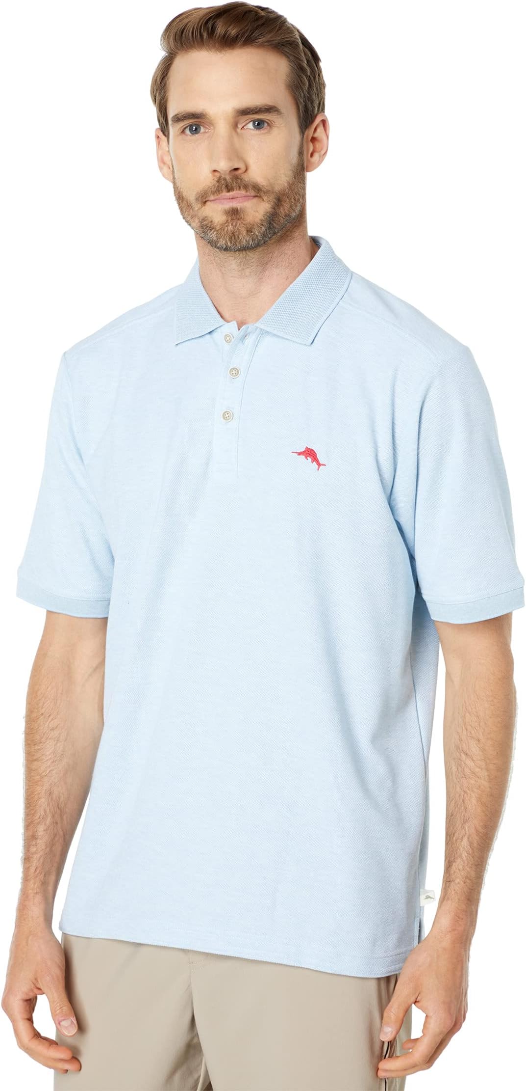 

Рубашка-поло Emfielder 2.0 Polo Tommy Bahama, цвет Light Sky Heather