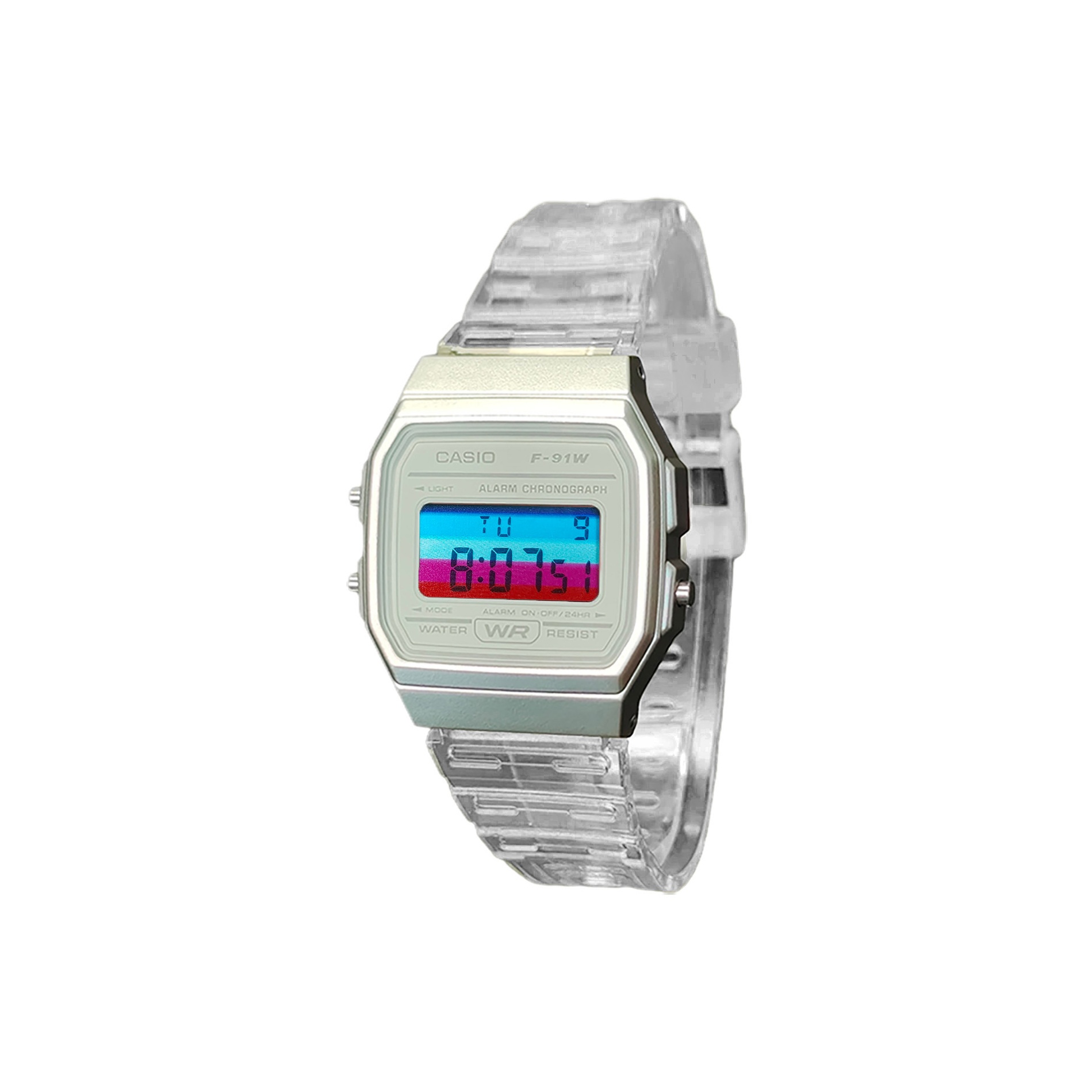 

CASIO Часы Retrofit Series Quartz Movement Watch Unisex White Dial
