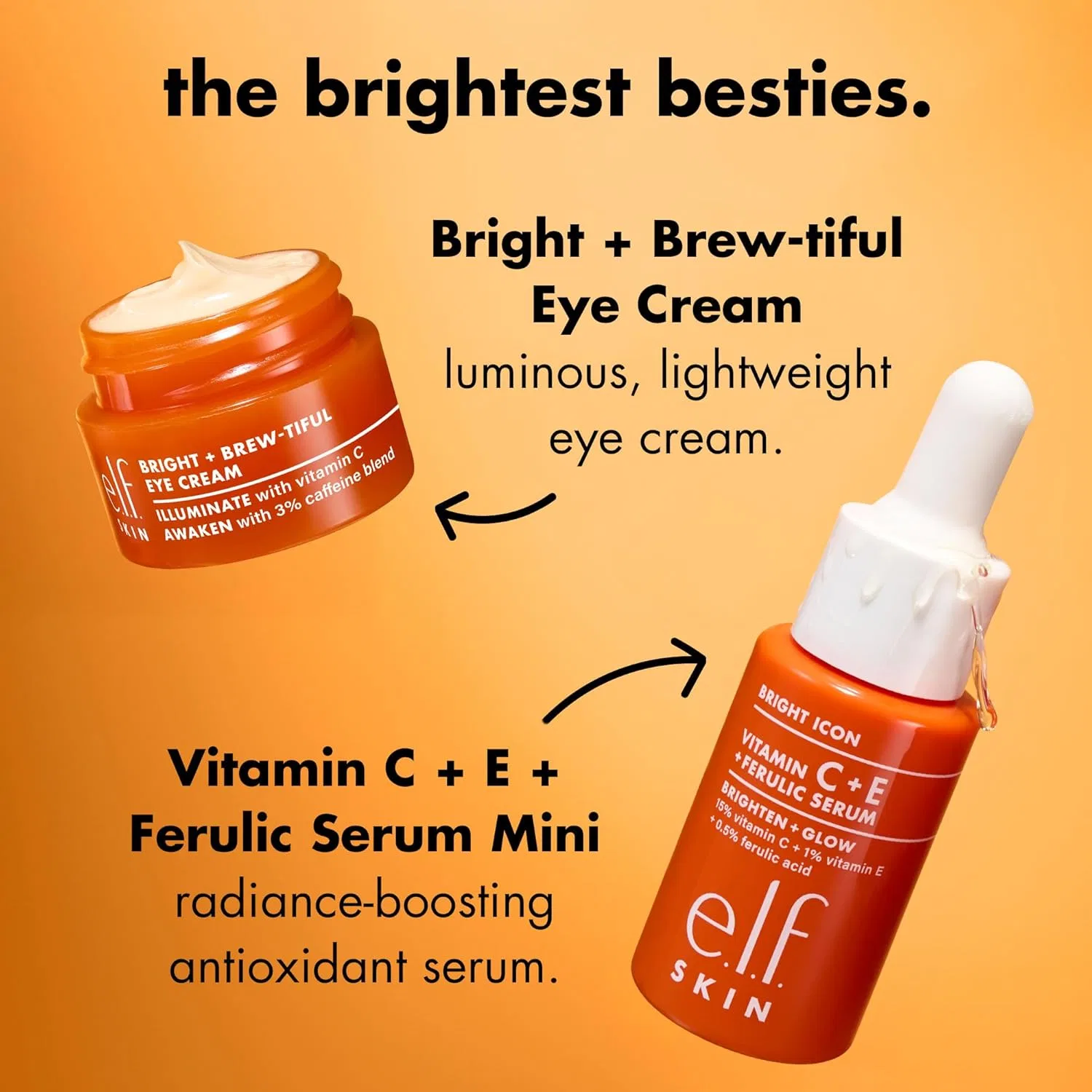 Набор для ухода за кожей «Brightest Besties Duo» от e.l.f. SKIN E.L.F. — фото 2