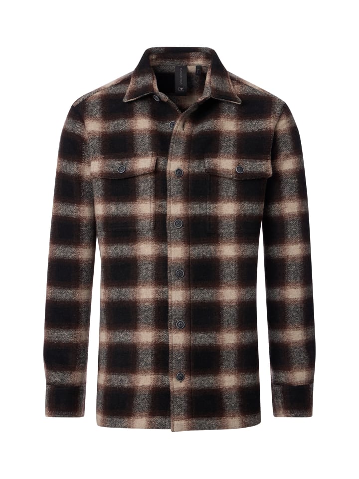 

CASAMODA Повседневная рубашка темно-оранжевого цвета