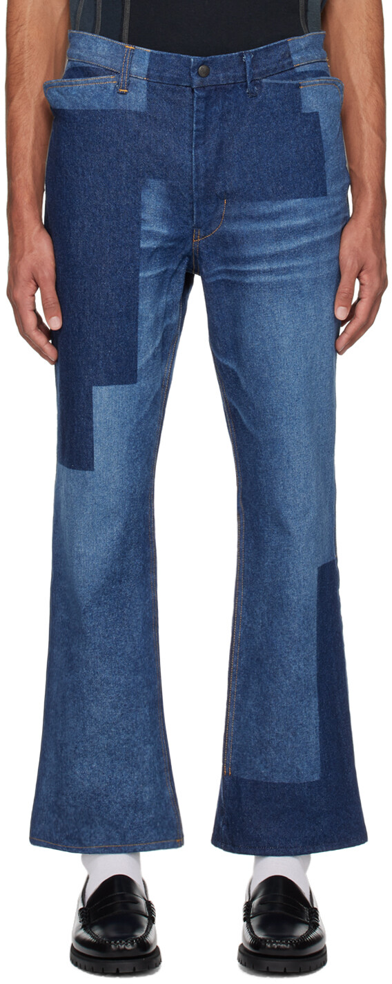 

Джинсы Boot-Cut NEEDLES, индиго