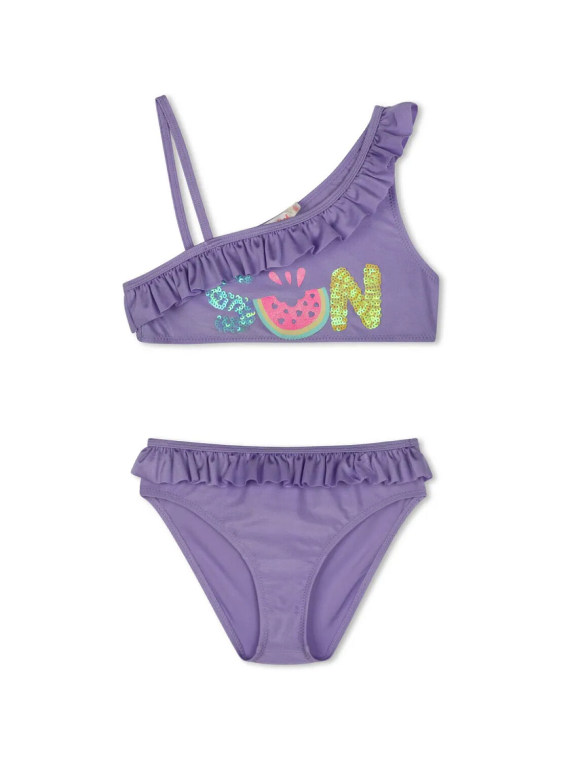 

Billieblush бикини с оборками, фиолетовый