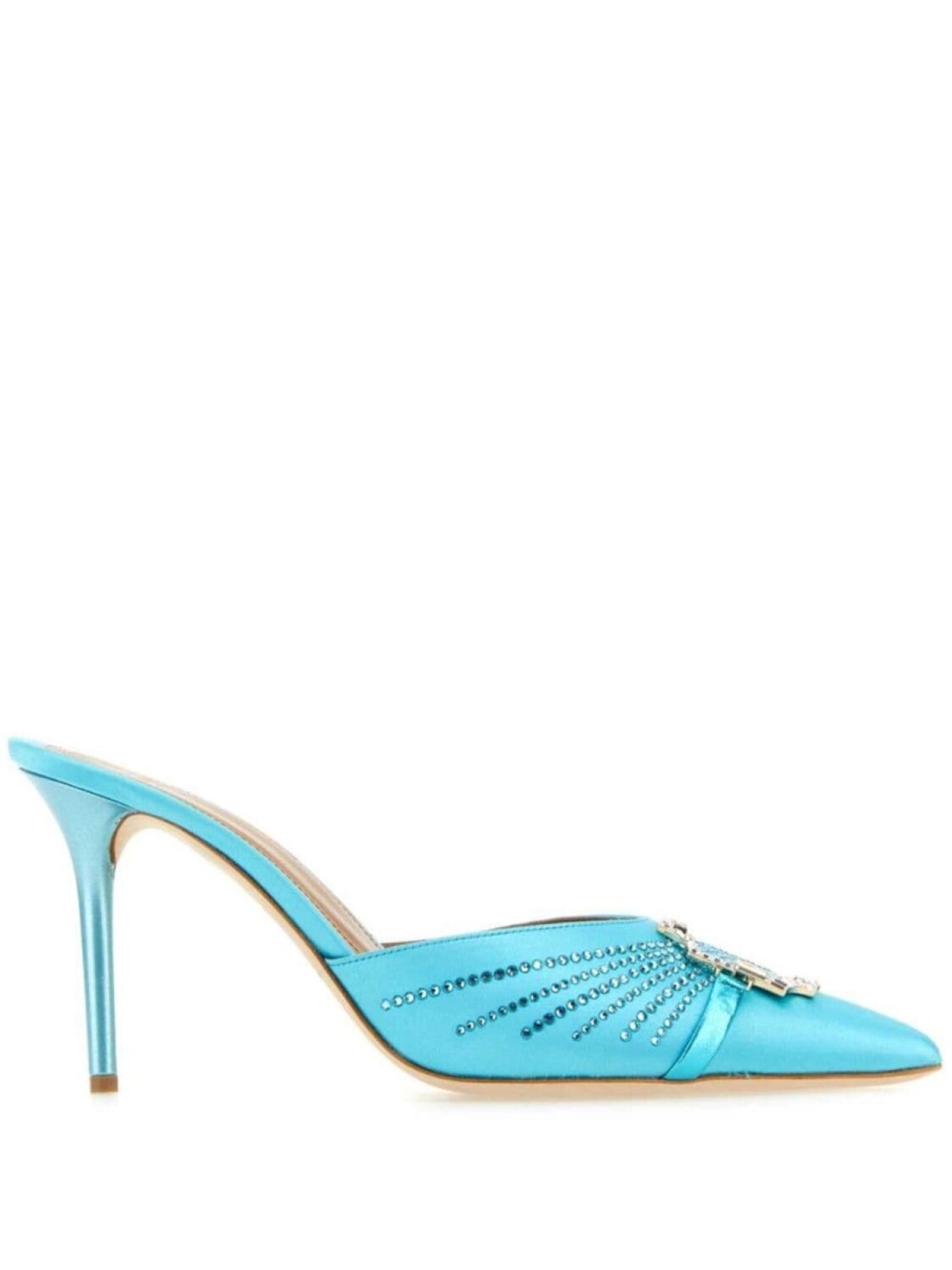 Туфли-лодочки Malone Souliers Missy 85 мм, синий