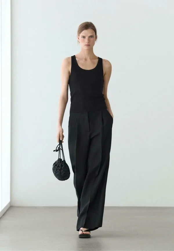 Топ Massimo Dutti, Black — фото 4