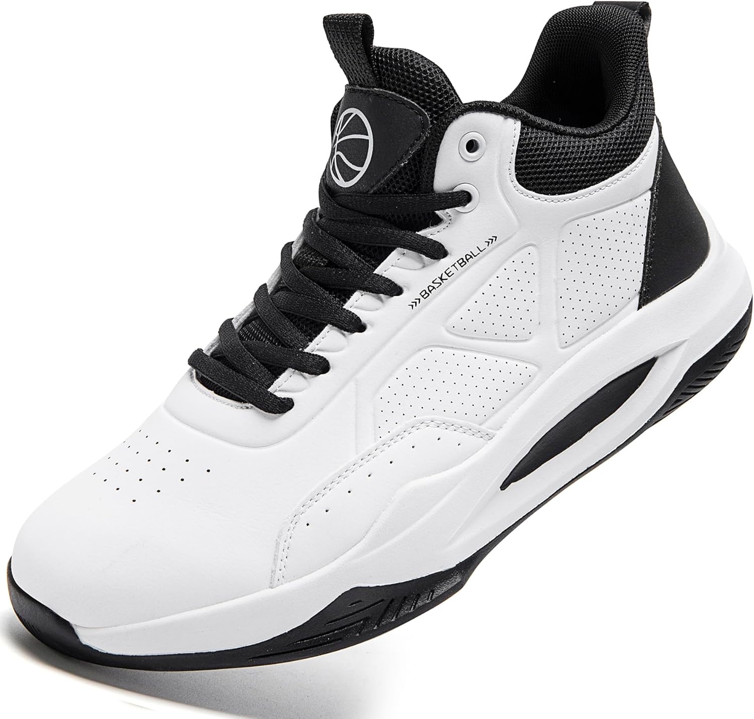 

Мужские кроссовки для баскетбола Beita High Upper, дышащие спортивные обувь с антискользящей подошвой, белый