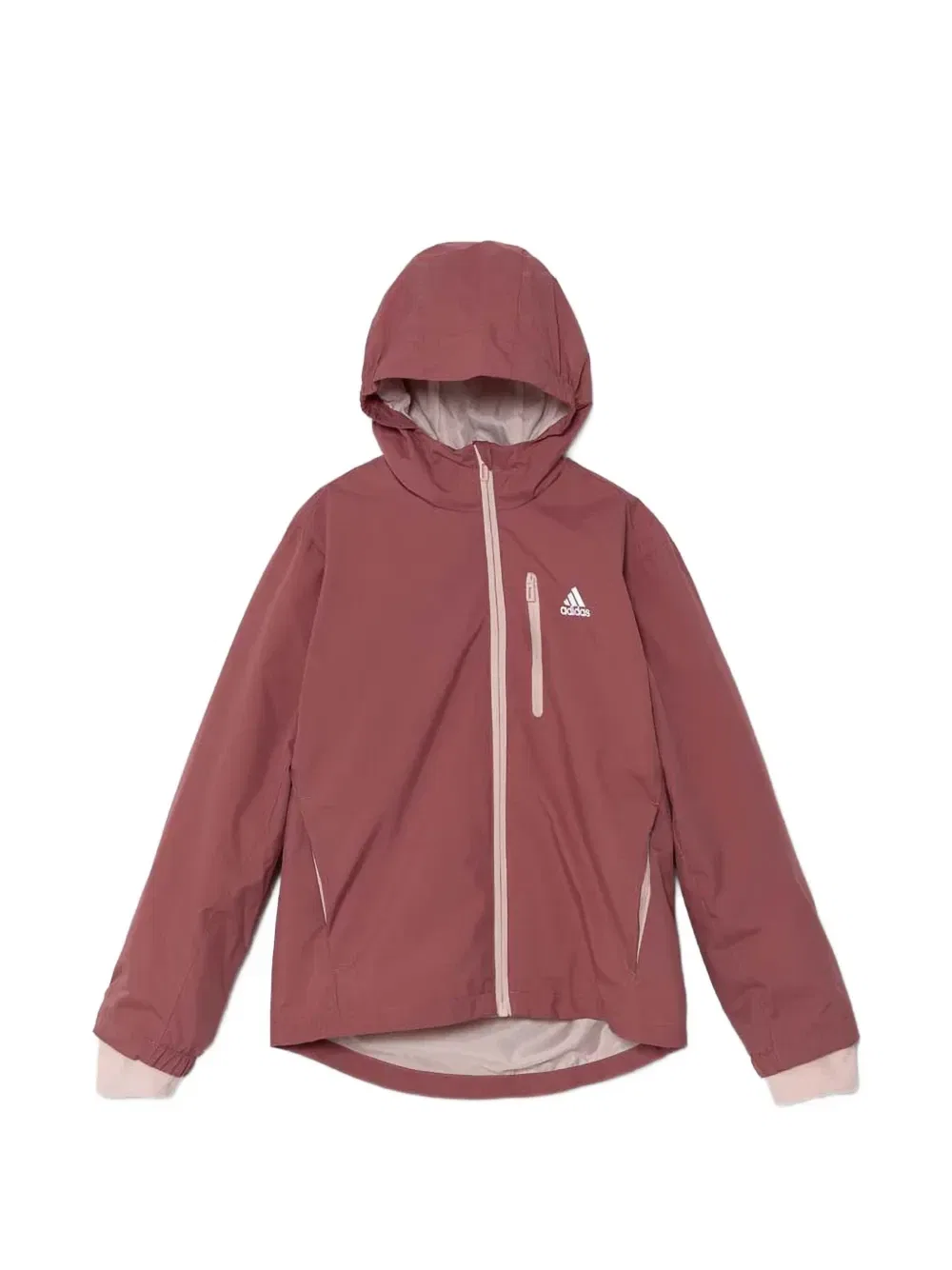 Куртка с капюшоном и логотипом Adidas Kids, красный