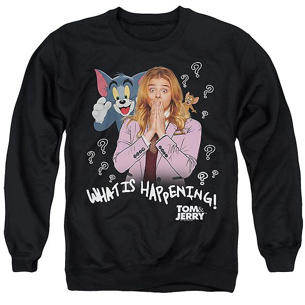 

Толстовка Tom and Jerry с принтом "What is happening" Licensed Character