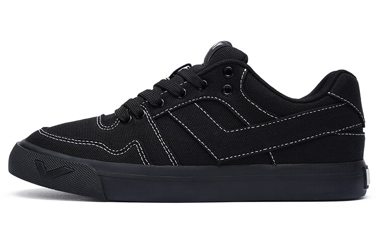 

Кроссовки PONY Atop Skateboarding Shoes Unisex Low-top Black, черный