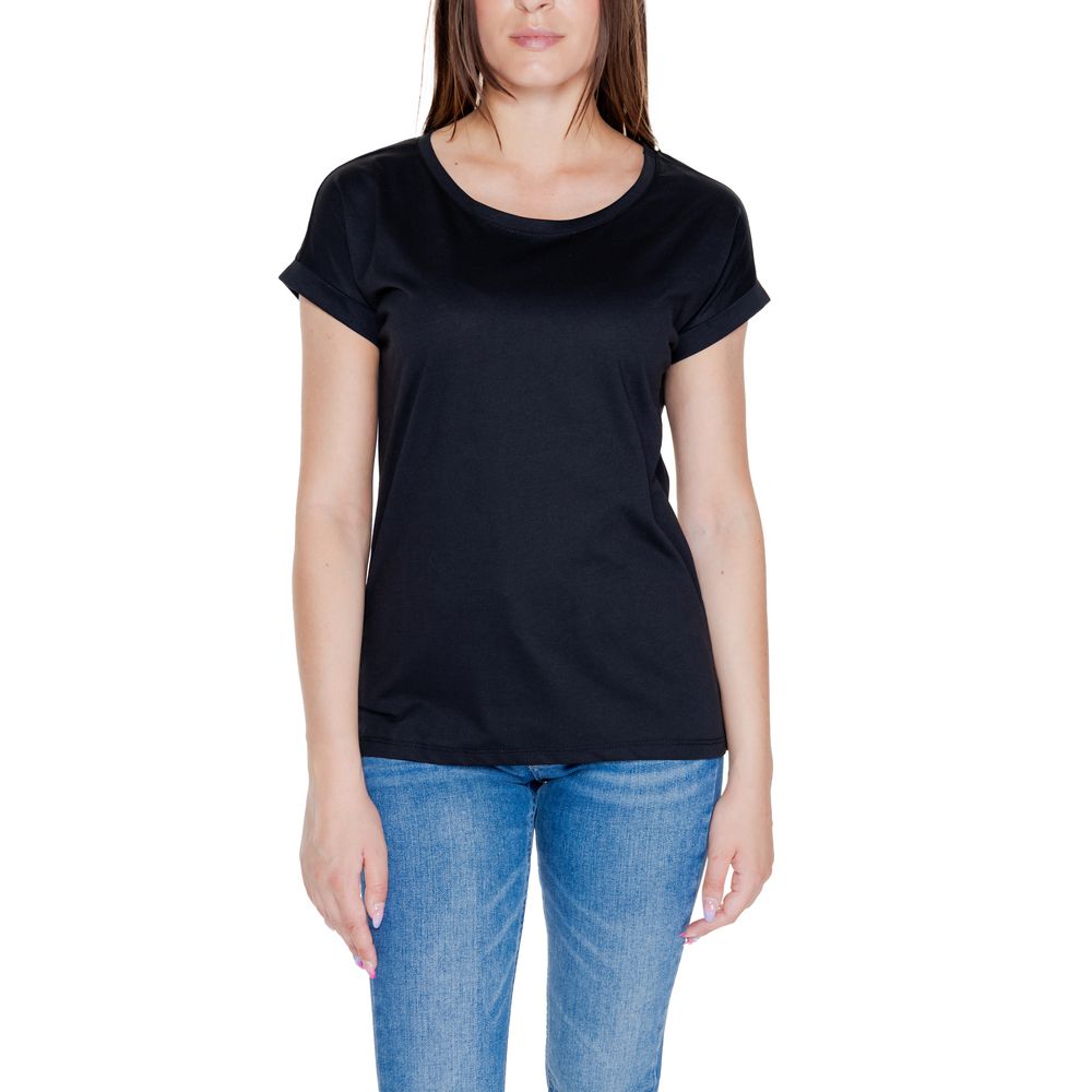 

Черные хлопковые топы и футболки Vila Clothes