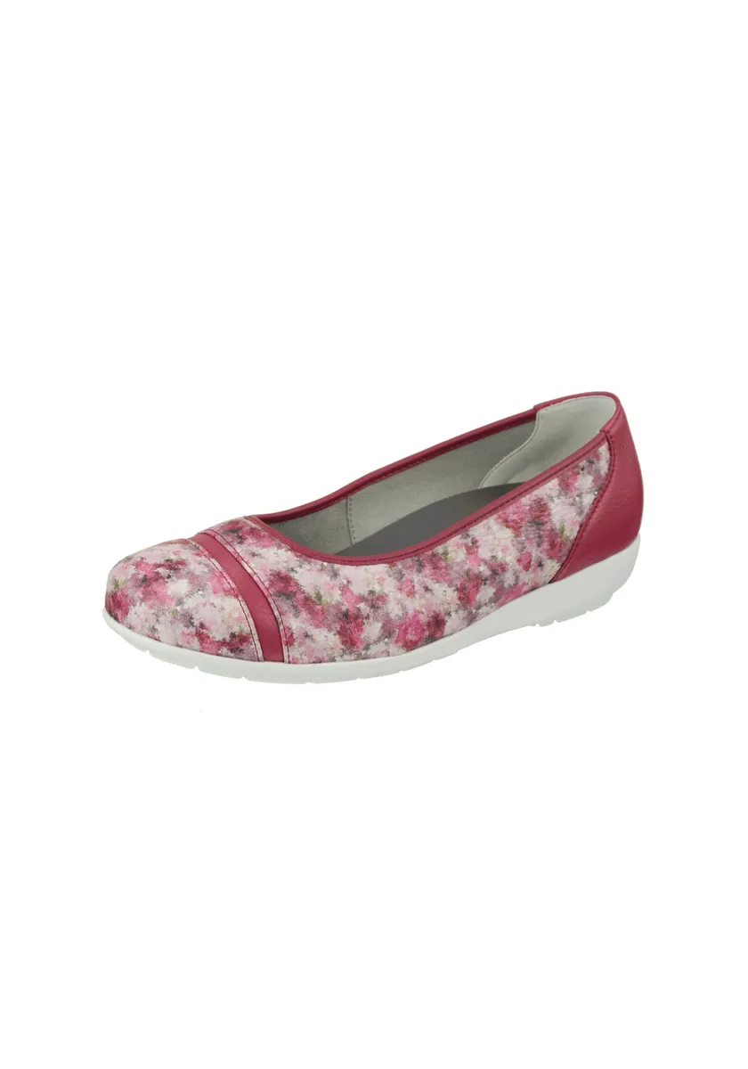 Natural Feet Ballerina "Sanela", с цветочным узором, цвет Mehrfarbig
