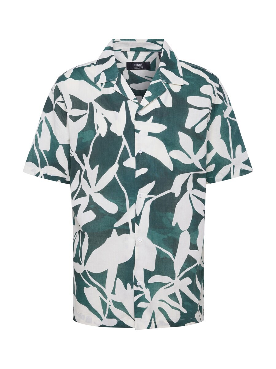 

Повседневная рубашка Mavi Regular fit Button Up Shirt, зеленый