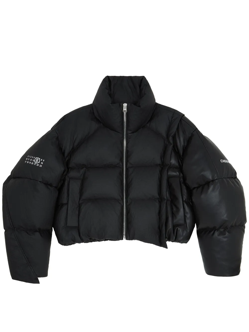 

Пуховик из коллаборации с Chen Peng MM6 Maison Margiela, черный