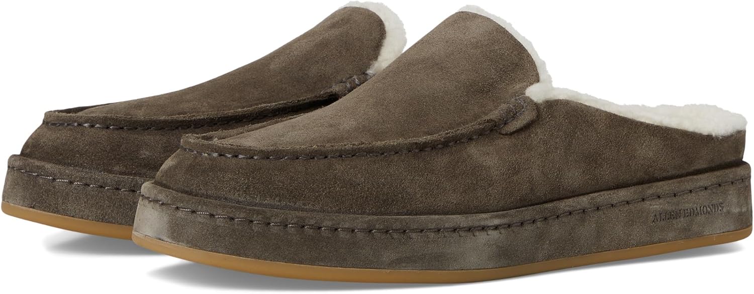 

Мужские утепленные тапочки Allen Edmonds Bowen, темно-серый