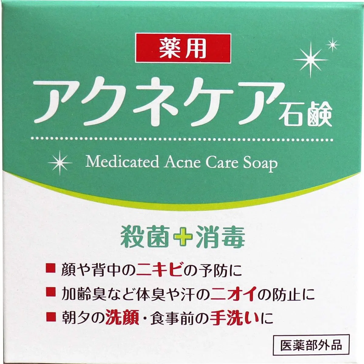 Мыло для умывания AcneCare Medicated Soap Clover Corporation 80 г