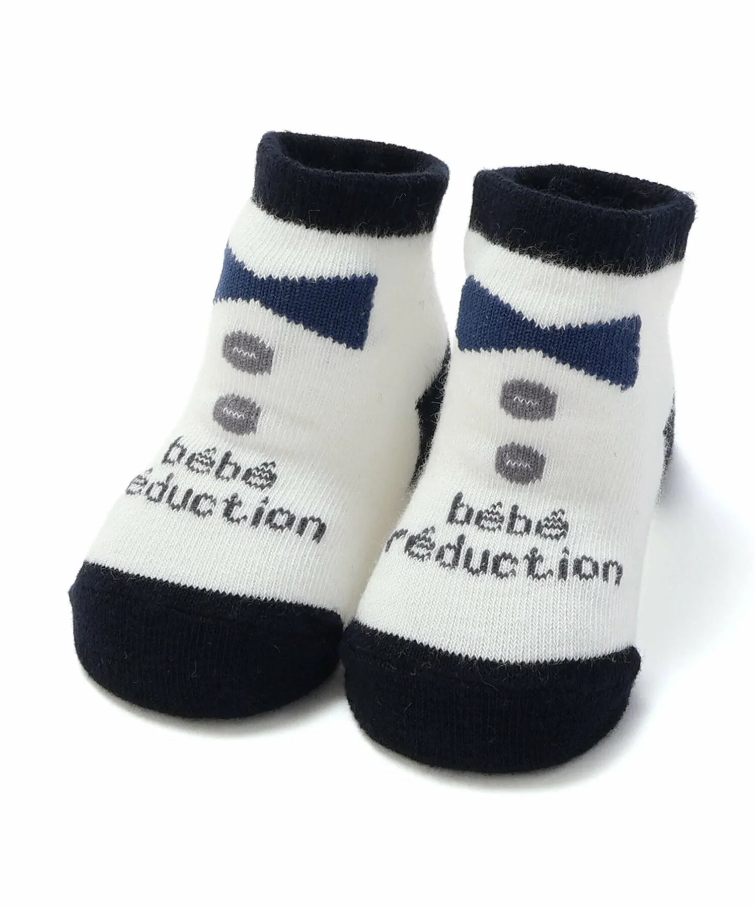 Носки с логотипом в виде бабочки (8–13 см) Fillot de bebe reduction, White