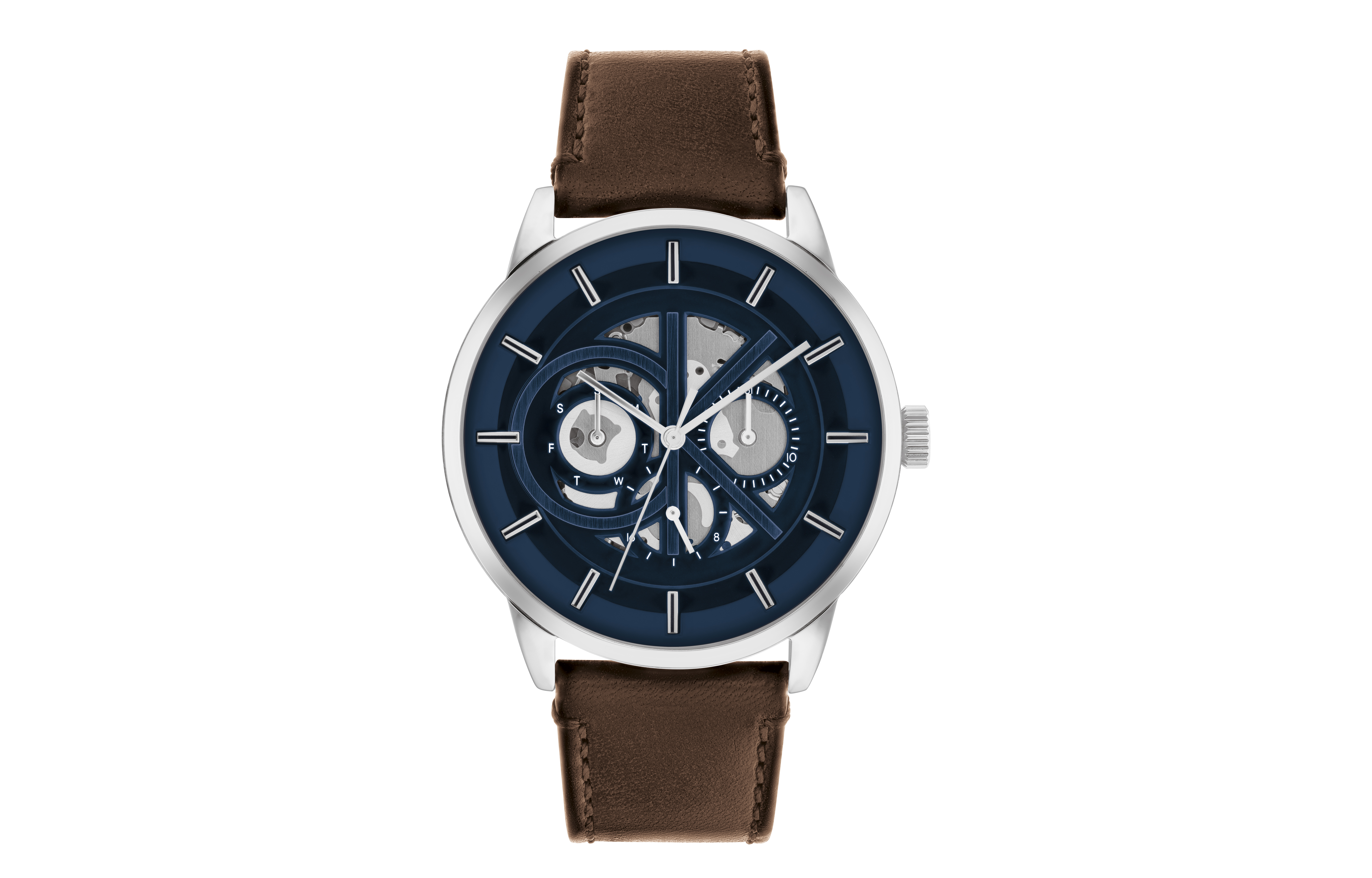 

Calvin Klein Часы CK, кварцевый механизм, черный циферблат, мужские, 25200216 gj