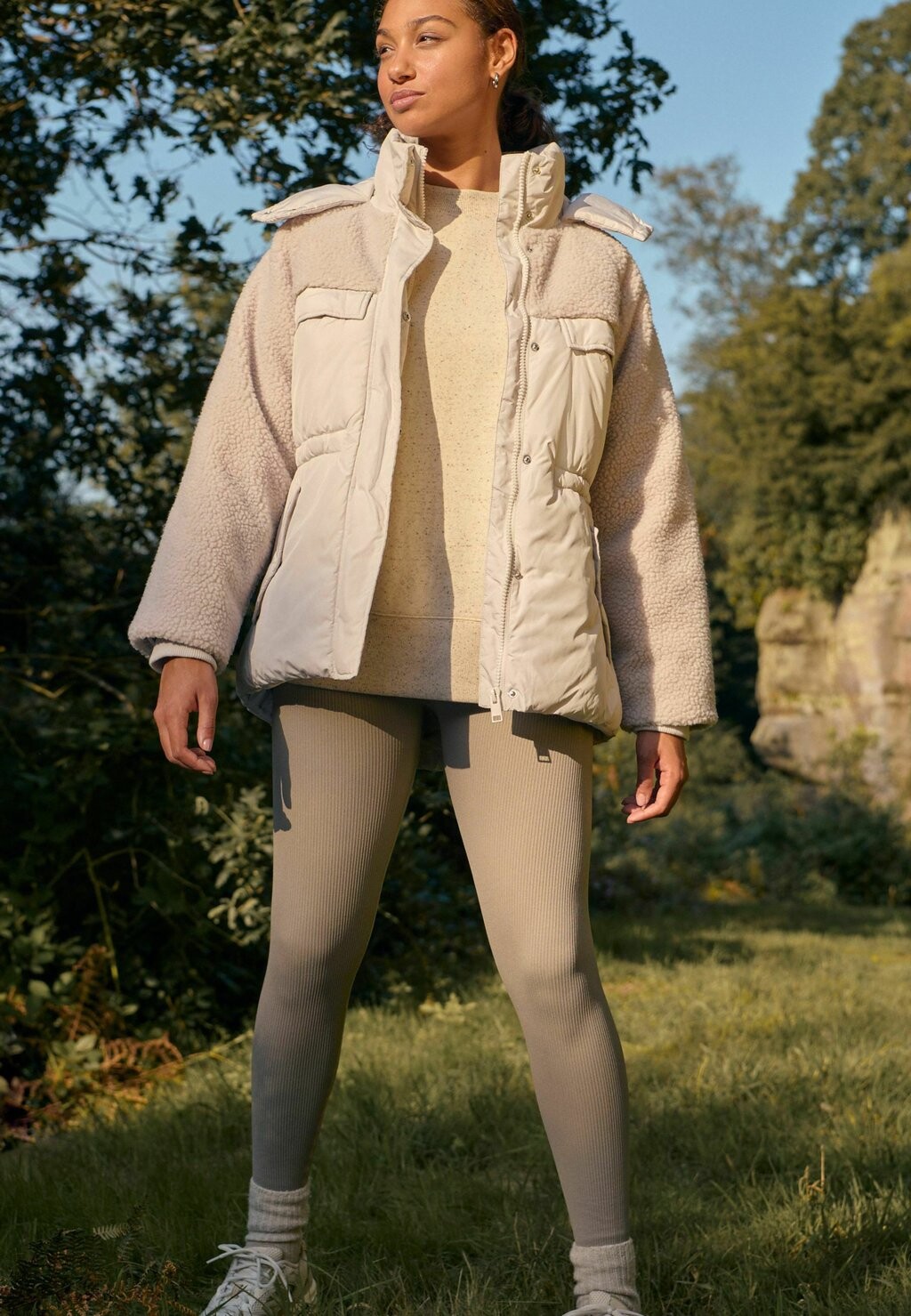 

Зимнее пальто REGULAR FIT Next, белый