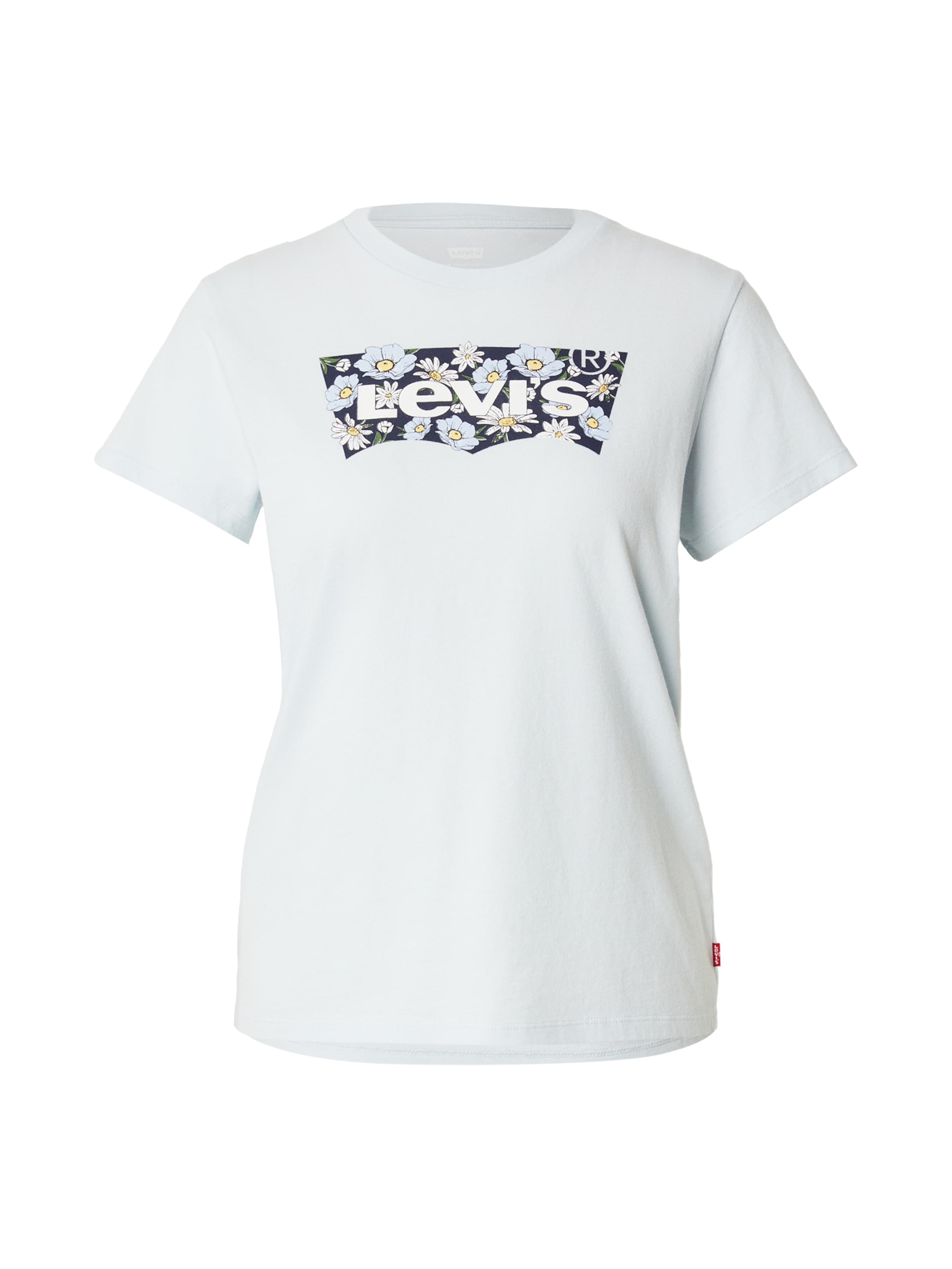LEVI'S Футболка 'Perfect Tee' в цветах Marine Blue и Pastel Blue