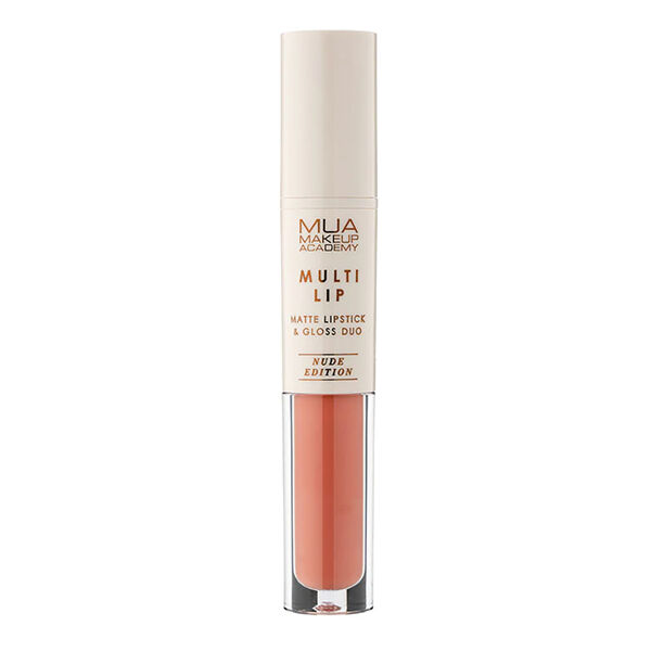 

Помада и блеск для губ 2в1 баланс, 2г Mua Makeup Academy Duo, цвет balance