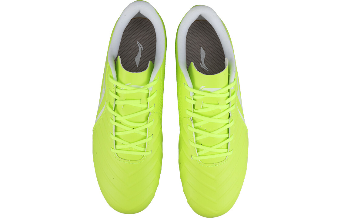 Детские футбольные бутсы Kids Low-top Neon Green Lining Young, зеленый — фото 4