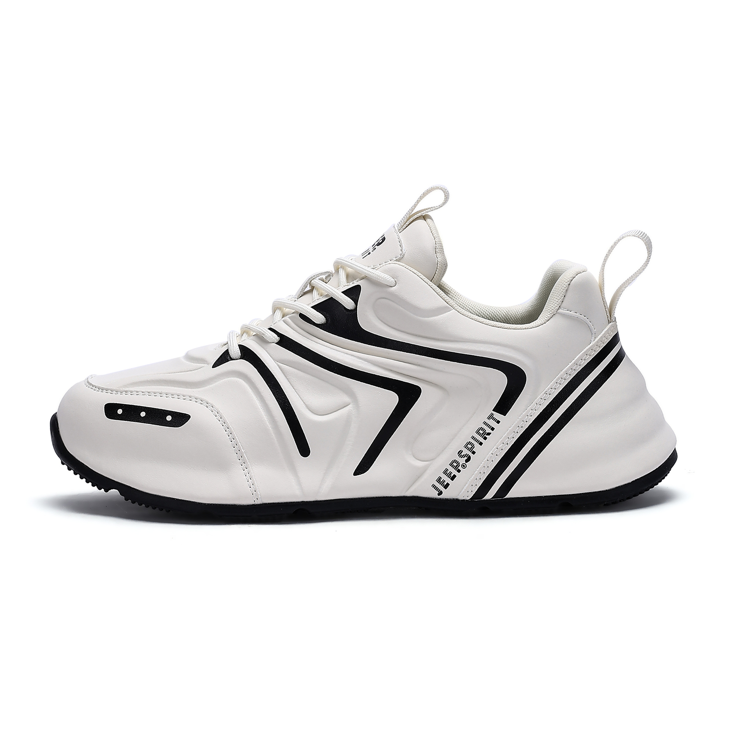 

Низкие повседневные кроссовки мужские для шаффлборда белые JEEP SPIRIT