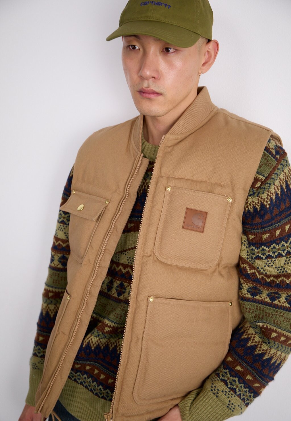 

Жилет RAYLEY VEST Carhartt WIP, светло-коричневый