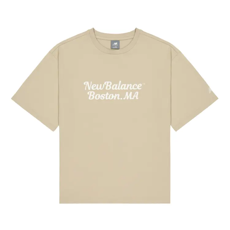 

New Balance Футболка мужская хаки