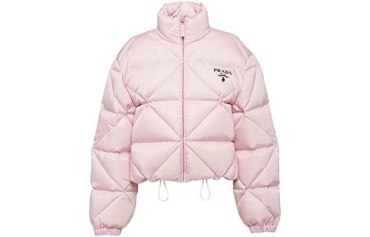 

Пуховик женский Prada короткий, розовый