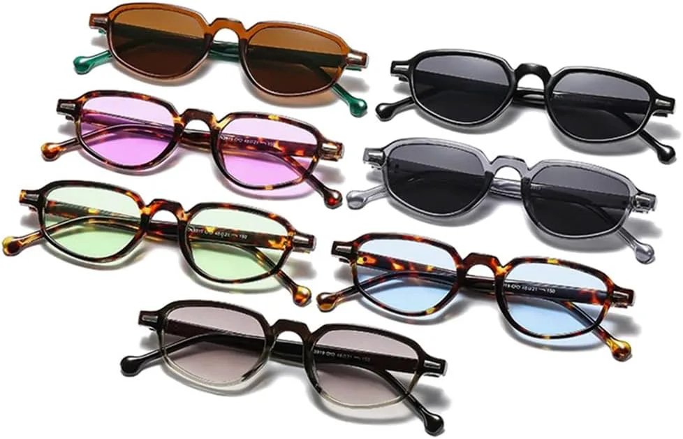 

Солнцезащитные очки UV400 с защитой от УФ-излучения, ярко-синие с заклепками, для женщин и мужчин, для бега и занятий спортом на открытом воздухе UYPTK, 06