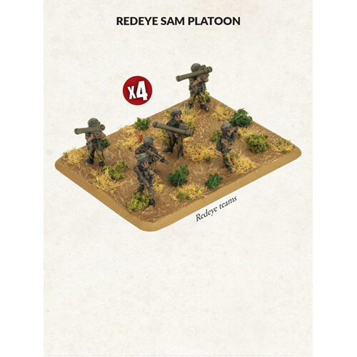 

Фигурки Team Yankee: Redeye Sam Platoon