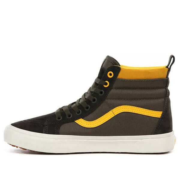 

Кроссовки sk8-hi mte brown/yellow Vans, коричневый