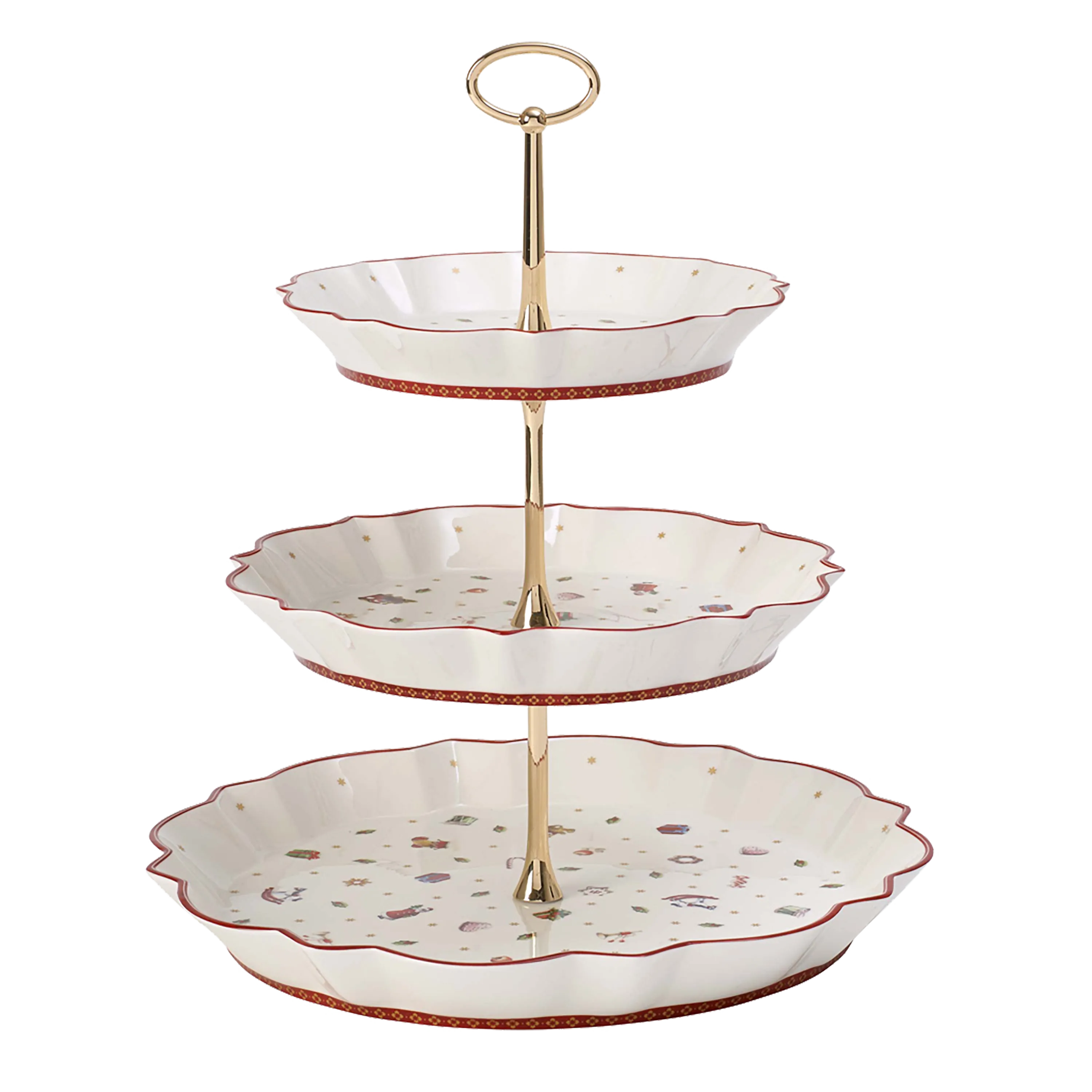 

Подставка для торта Toy's Delight Villeroy & Boch, красно-белый