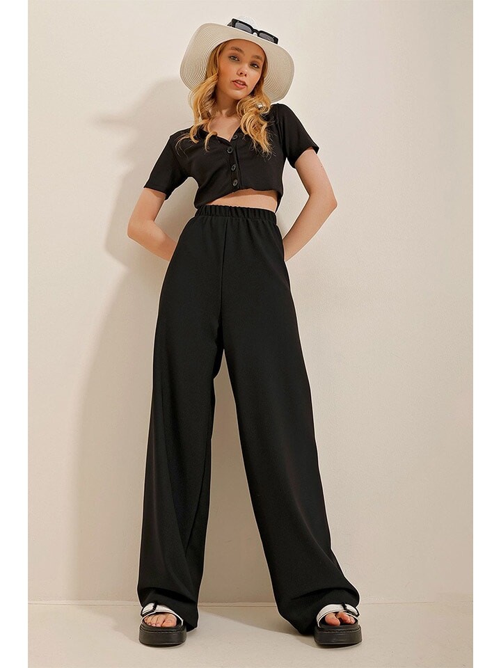 

Тканевые брюки Trend Alacati Marlenehose, черный
