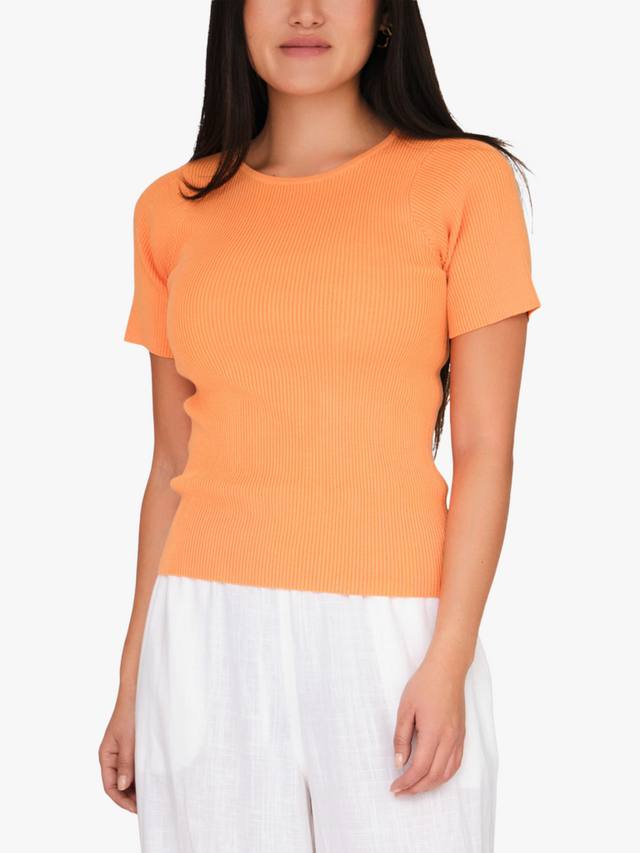 

Топ с коротким рукавом риб A-VIEW, Orange