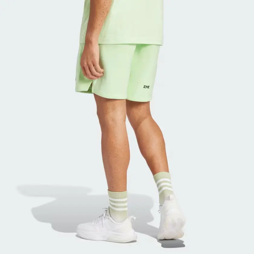 ZNE повседневные шорты мужские светло-зеленые Adidas, светло-зеленый — фото 3