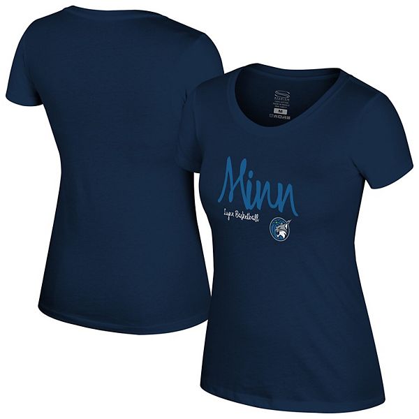 

Женская футболка Minnesota Lynx третьей четверти в синем цвете Stadium Essentials