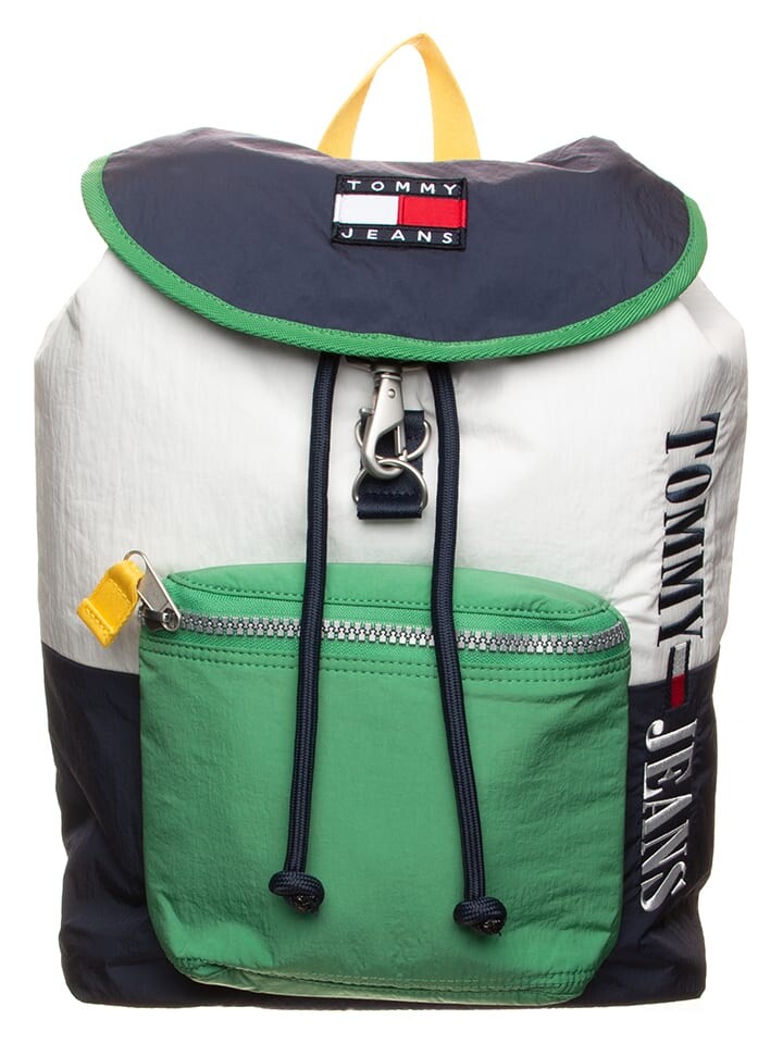 

Рюкзак Tommy Hilfiger, цвет dunkelblau/weiß/grün