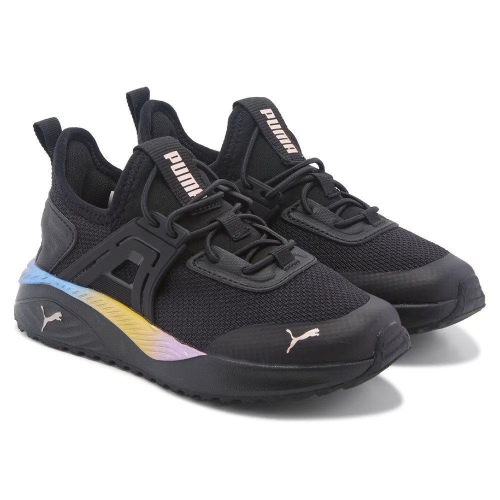 

Кроссовки Pacer 23 slip-on для малышей Puma, черный