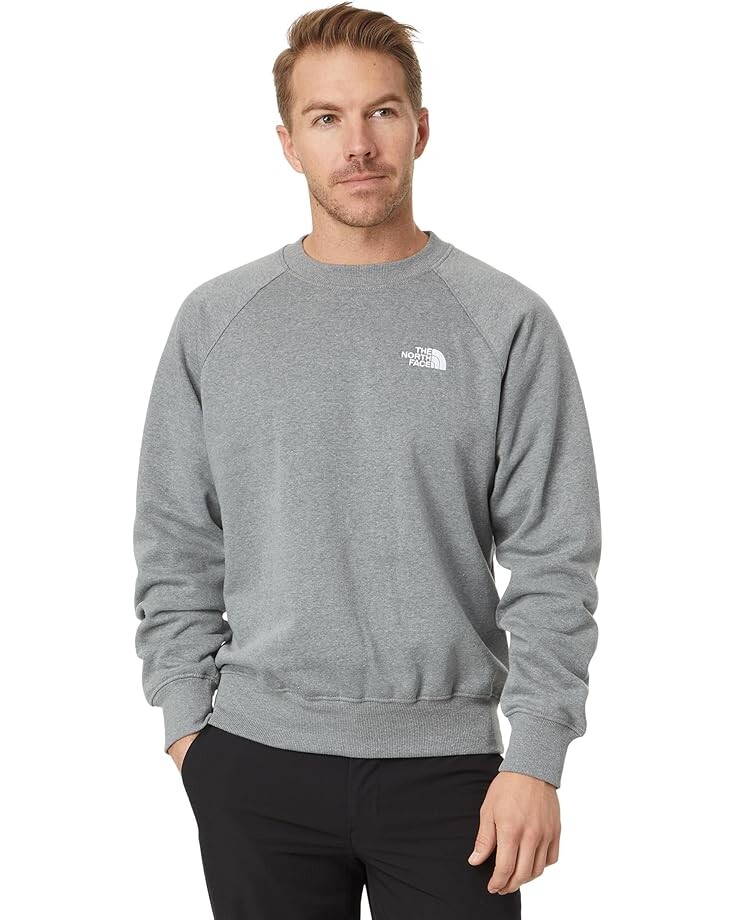

Толстовка The North Face Evolution Crew, цвет TNF Medium Grey Heather/TNF White