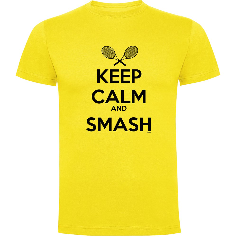 

Футболка Kruskis Keep Calm And Smash, желтый