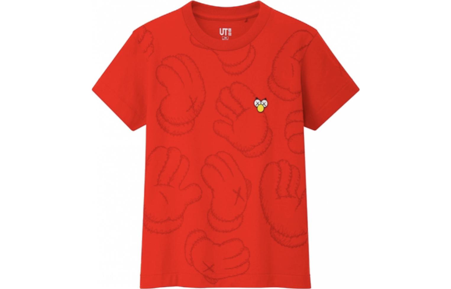 

Детская футболка UNIQLO, красная