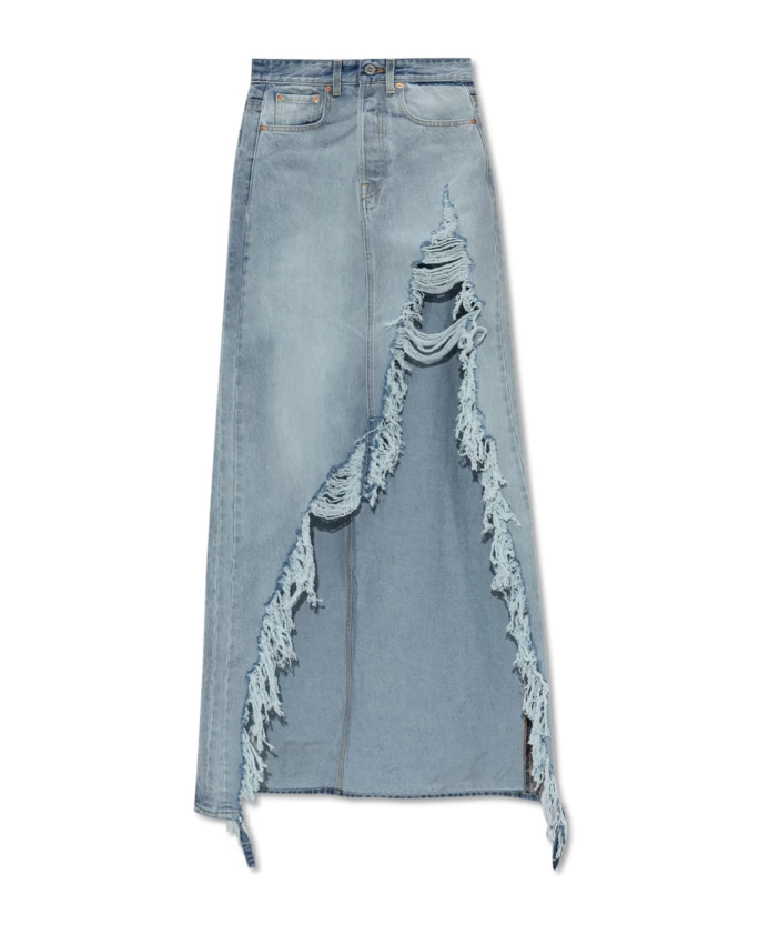 

Джинсовая юбка Vetements, синий